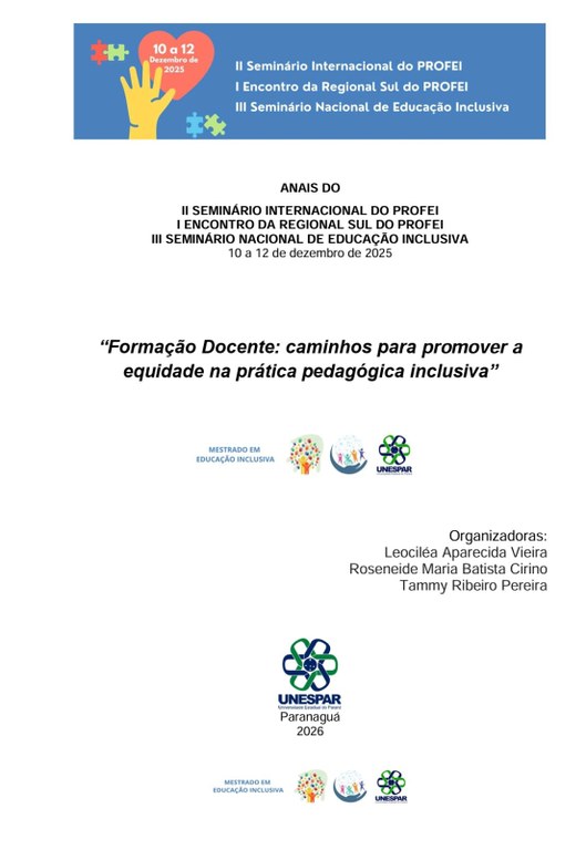 FORMAÇÃO DOCENTE: CAMINHOS PARA PROMOVER A EQUIDADE NA PRÁTICA PEDAGÓGICA INCLUSIVA